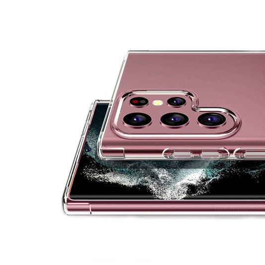 Samsung Galaxy S22 Ultra Stöttåligt Skal Rvelon - Transparent