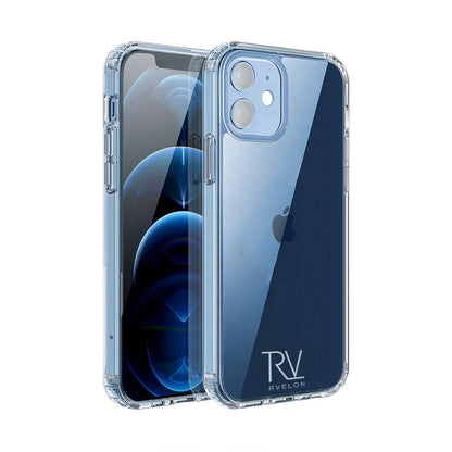 iPhone 12 Mini Case - Shockproof Rvelon Transparent