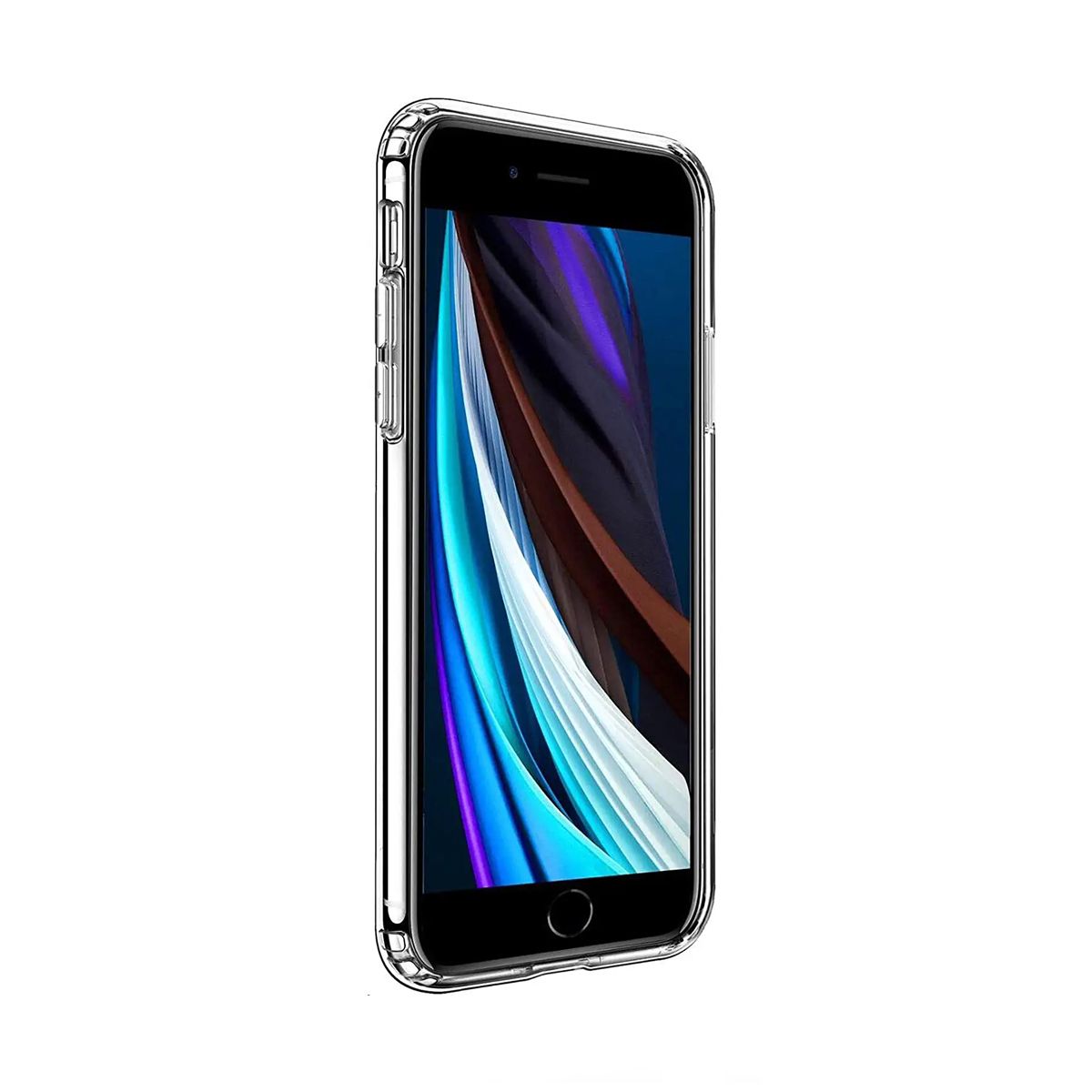 RV Shockproof bumper Case Transparent for iPhone 7/8/SE2020/2022
