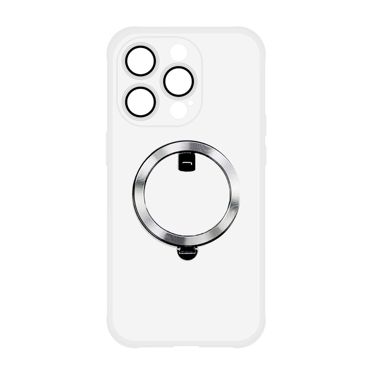 iPhone 13 Pro Skal med MagSafe Stativ Rvelon - Vit
