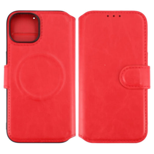 iPhone 15 Wallet Case with Magsafe Rvelon - Red