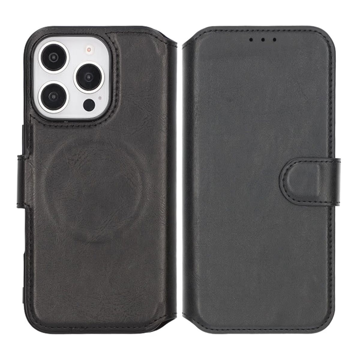 RV Wallet Case iPhone 16 Pro Black