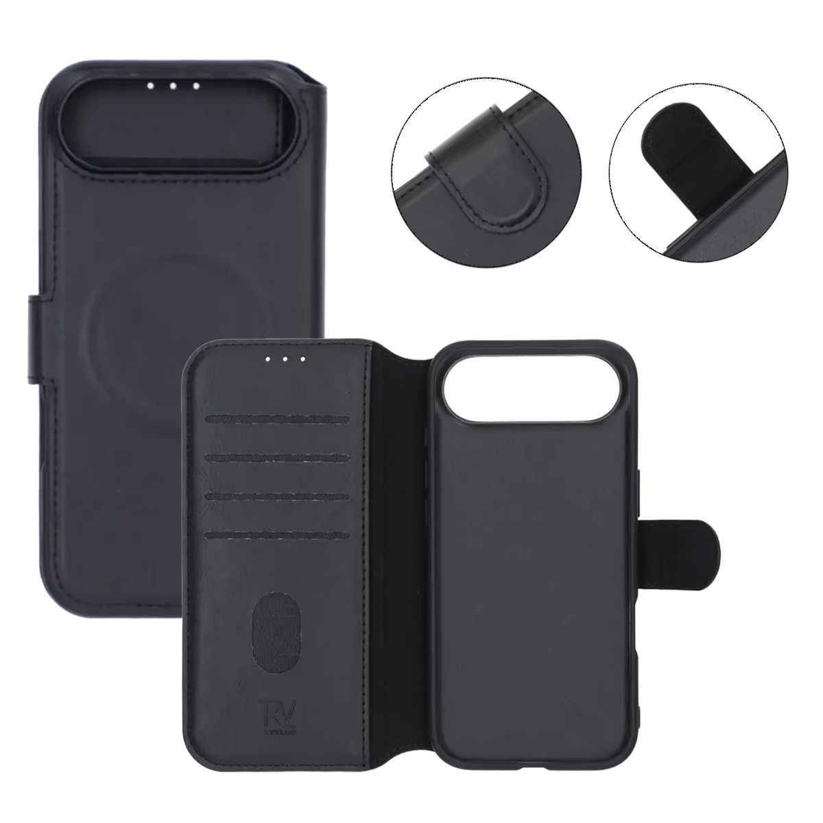 RV Wallet Case iPhone 17 Air Black
