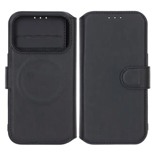 Rvelon Plånboksfodral för iPhone 17 Pro - Svart