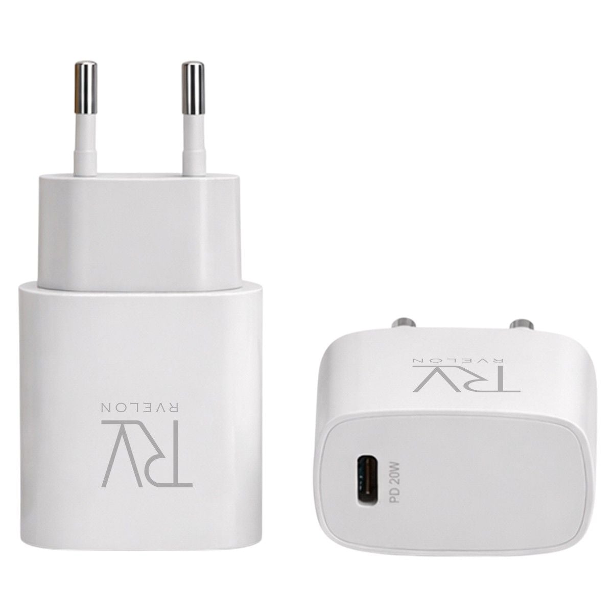 Rvelon Snabbladdare USB-C 20W