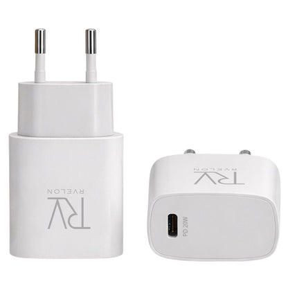 Rvelon Snabbladdare USB-C 20W
