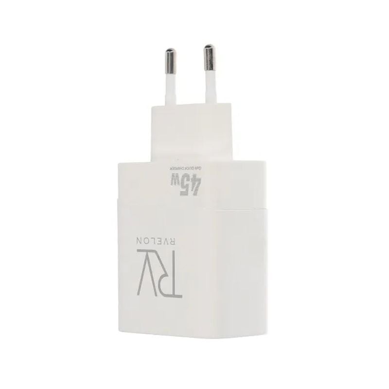 Rvelon 45W/Dual C GaN Wall Charger