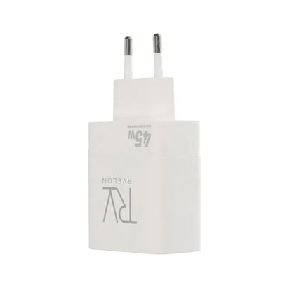 Rvelon 45W/Dual C GaN Wall Charger