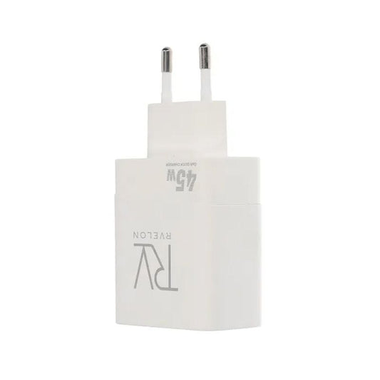 Rvelon 45W/Dual C GaN Wall Charger