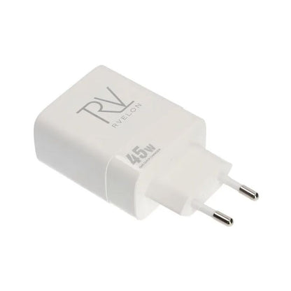 Rvelon 45W/Dual C GaN Wall Charger