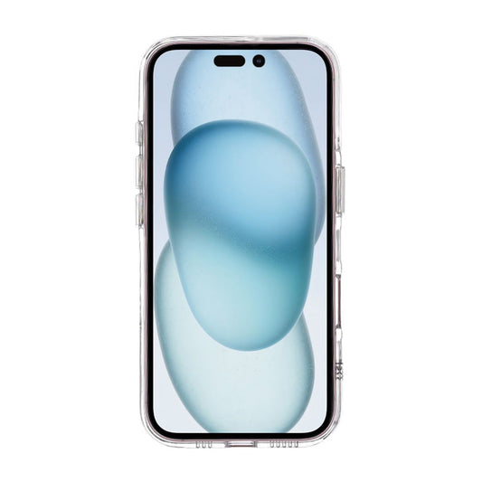iPhone 16 Mobilskal TPU med Magnet Rvelon - Transparent