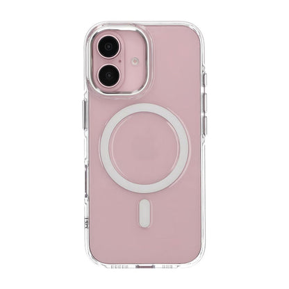 iPhone 16 Mobilskal TPU med Magnet Rvelon - Transparent