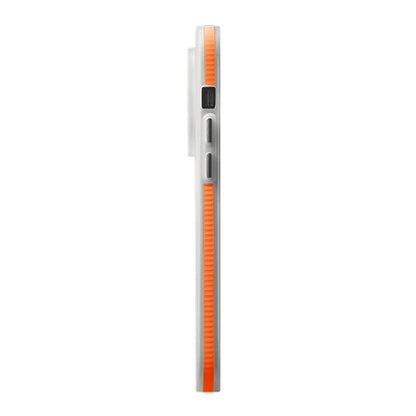 iPhone 14 Pro Mobilskal Korrugerad med Magsafe Rvelon - Orange