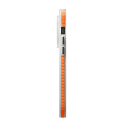 iPhone 15 Mobilskal Korrugerad med Magsafe Rvelon - Orange