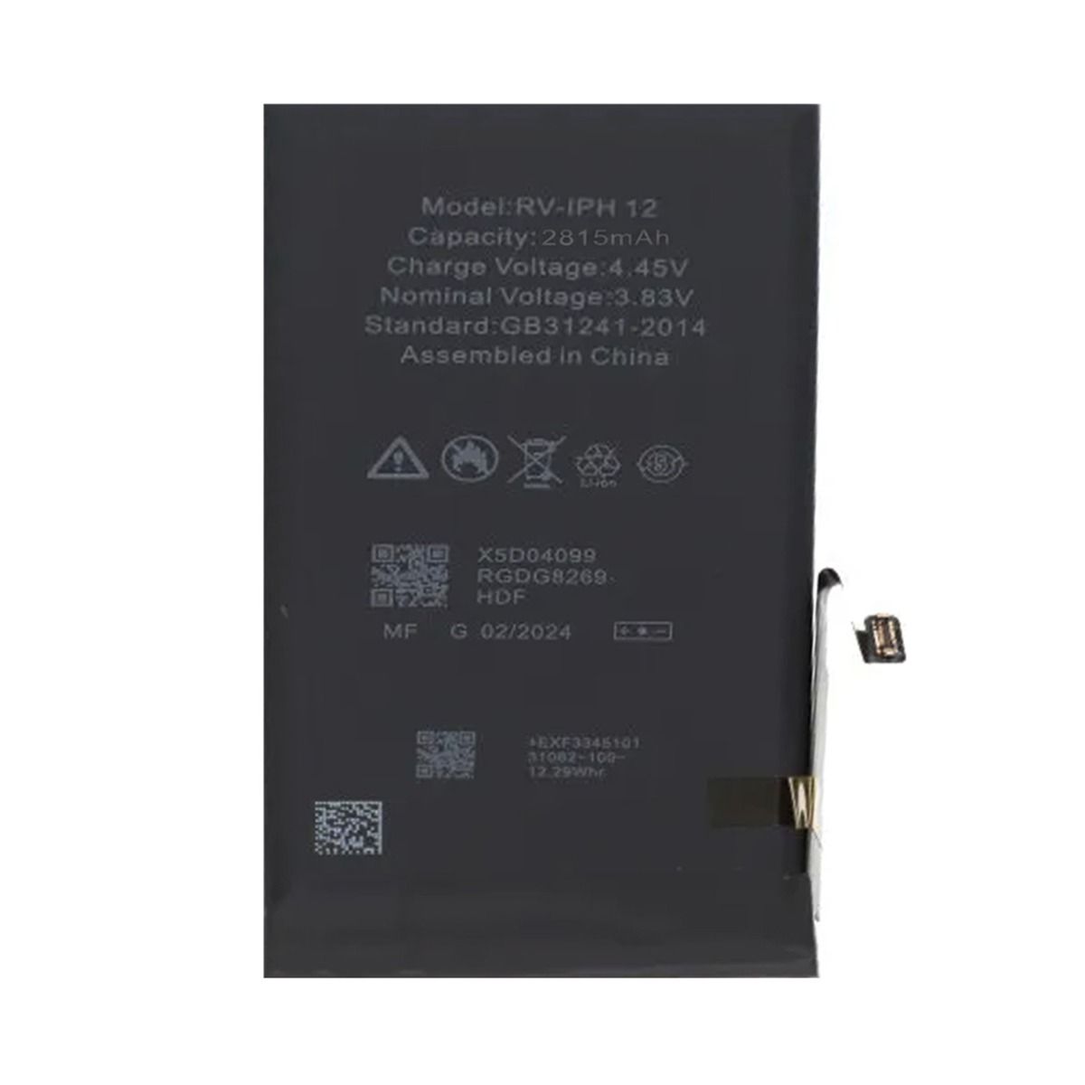 iPhone 12 Battery 3210mAh No Programming, 100% Health