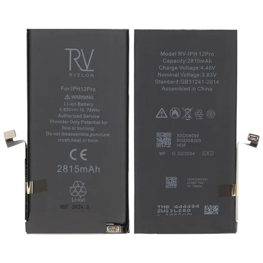 iPhone 12 Pro Battery 2815mAh No Programming, 100% Health