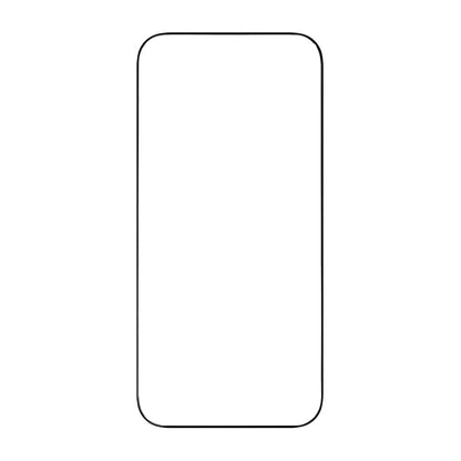 Rvelon Screen Protector iPhone 16 Pro/17/17 Pro Tempered Glass 2.5D Black - bulk