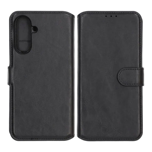 Rvelon Wallet Case Magnet for Samsung A17 - Black