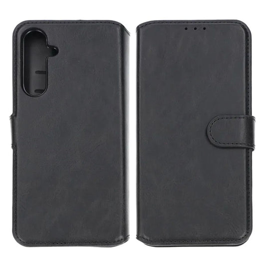 Samsung Galaxy A55 Wallet Case Magnet Rvelon -Black