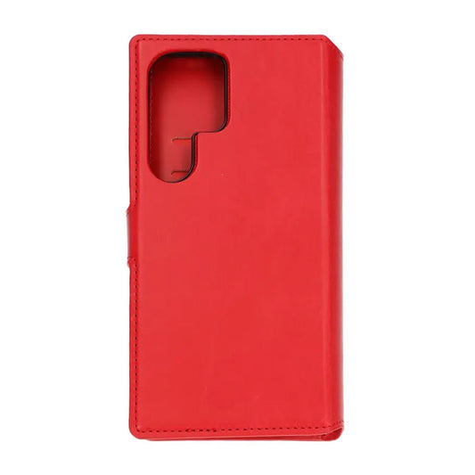 Samsung Galaxy S24 Ultra Plånboksfodral Magnet Rvelon - Röd