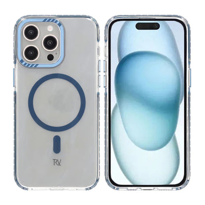 iPhone 15 Pro Rvelon Mobilskal Magnet Förstärkt - Blå