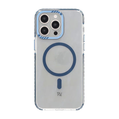 iPhone 15 Pro Rvelon Mobilskal Magnet Förstärkt - Blå
