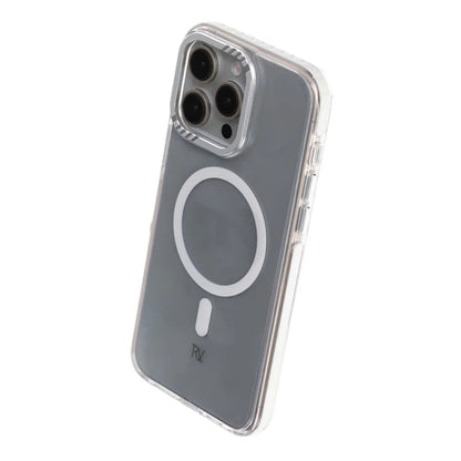 iPhone 15 Pro Rvelon Mobilskal Magnet Förstärkt - Vit