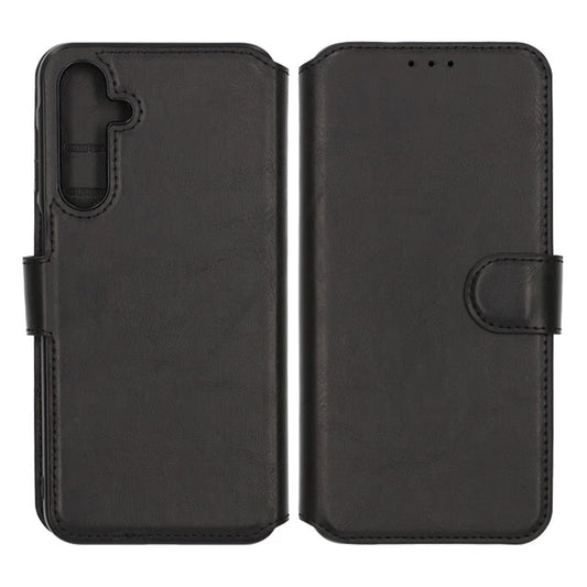 Rvelon wallet case-Samsung S25 Black