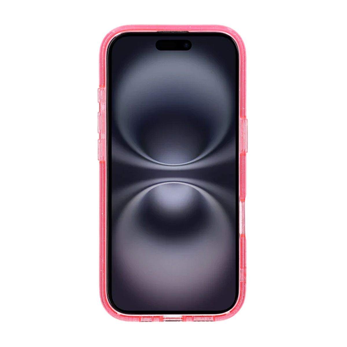 iPhone 16 Pro Rvelon Mobilskal TPU med MagSafe - Glitter Rosa