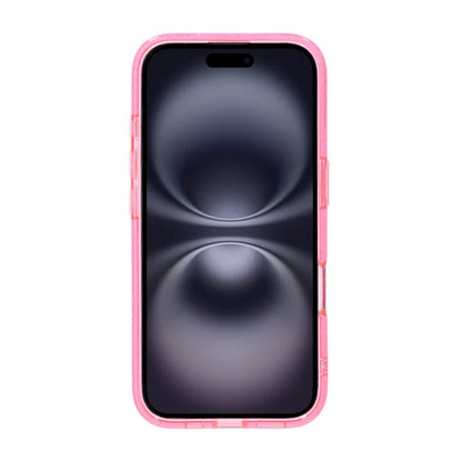 Rvelon Terminator with magsafe Phone Case For iPhone 16 Pink Glitter
