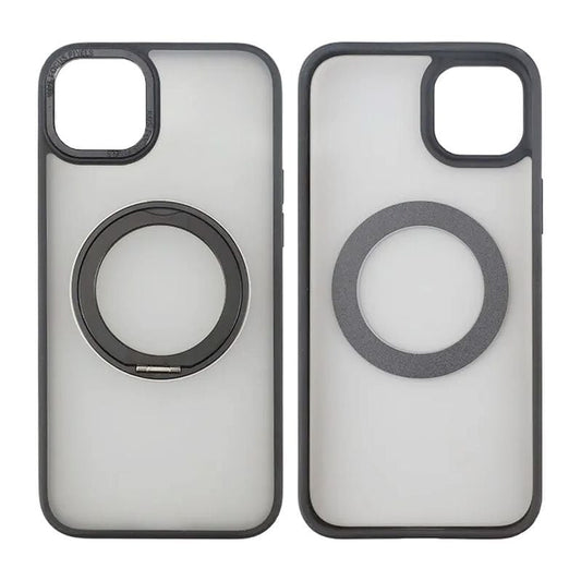 iPhone 15 Case with MagSafe Stand Rvelon - Black