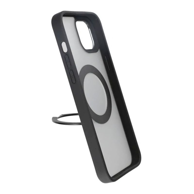 iPhone 15 Case with MagSafe Stand Rvelon - Black
