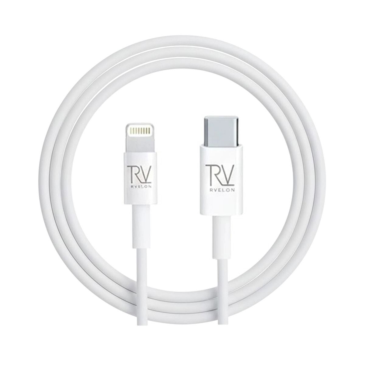 Rvelon USB-C till Lightning Kabel 2m