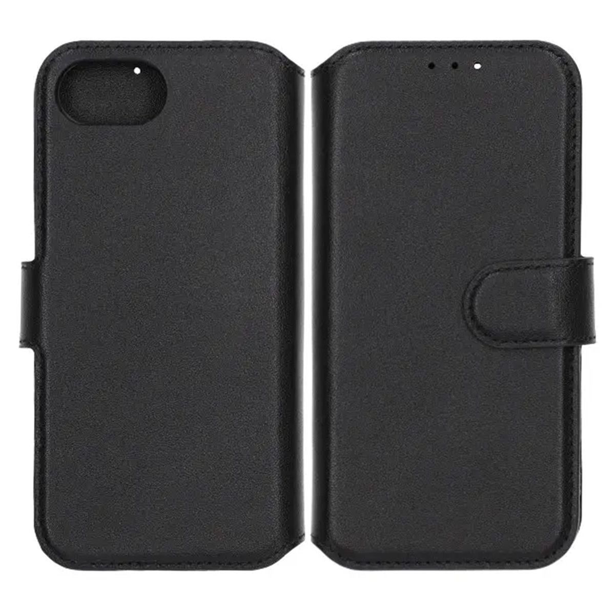 Rvelon Plånboksfodral för iPhone 16e och 17e - Svart