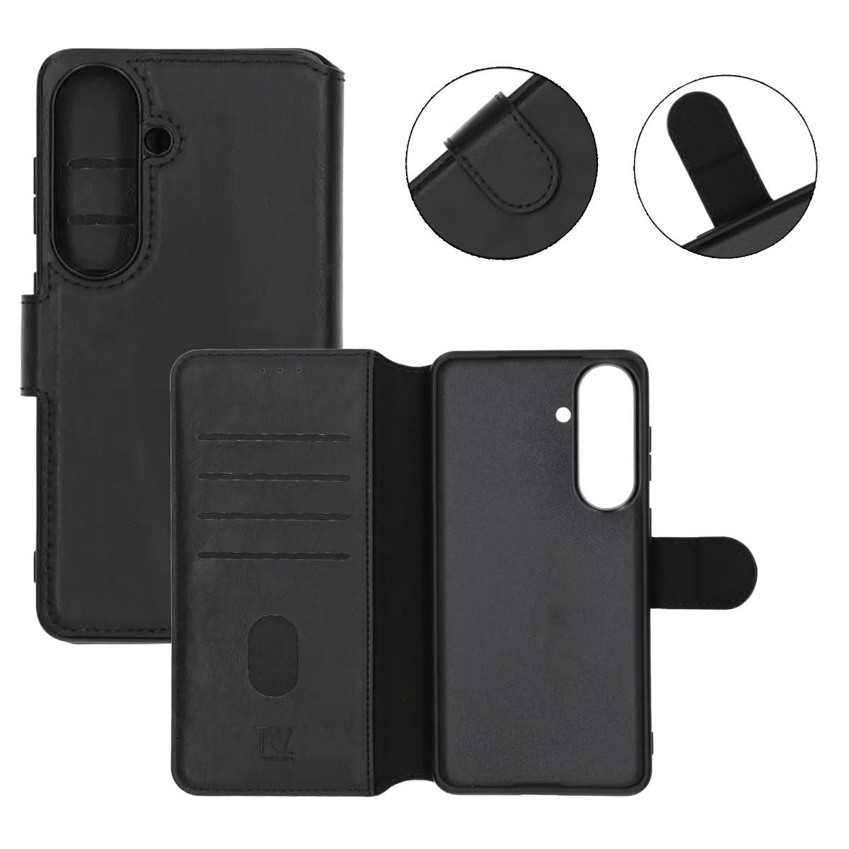 Rvelon Wallet Case Samsung Galaxy S26 Black