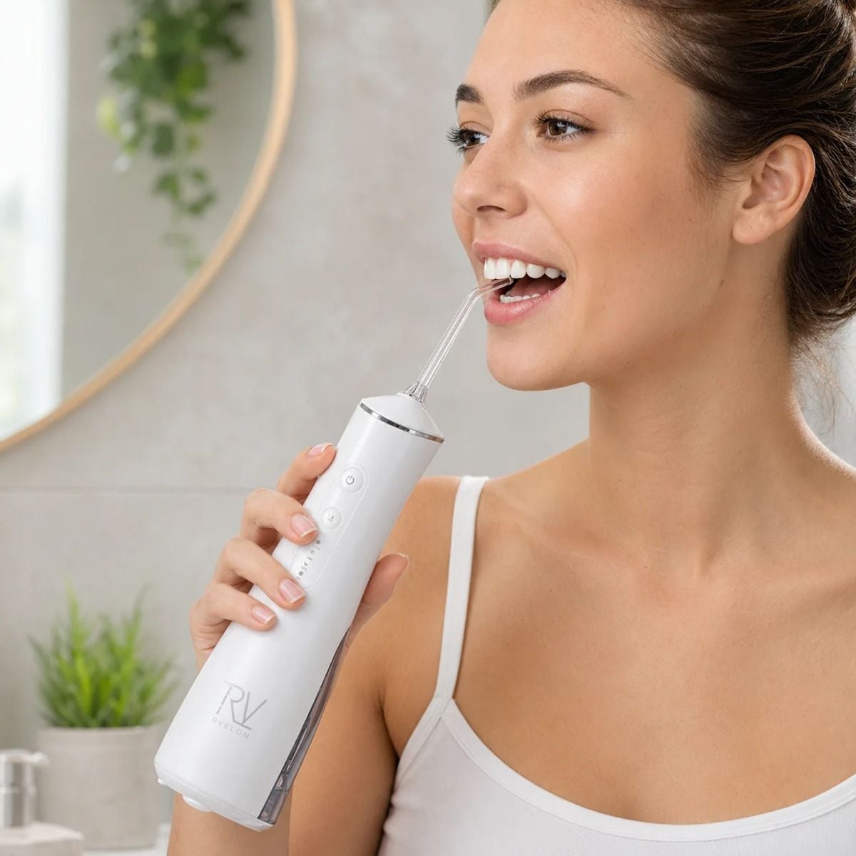 Rvelon XY01 Vattenflosser - Vit