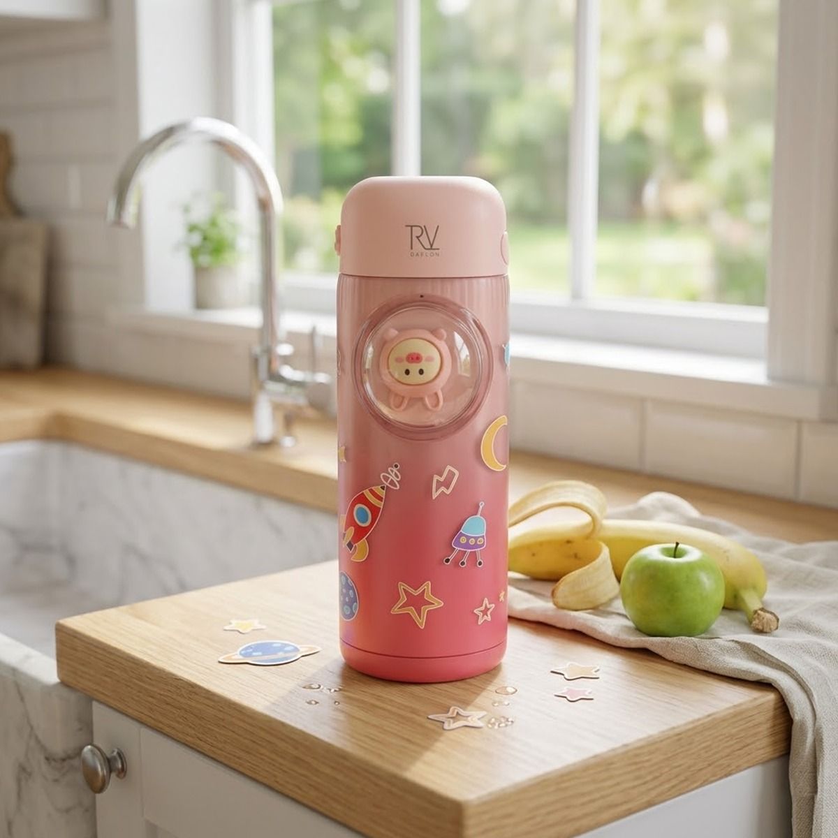 Rvelon XY09 Vattenflosser för Barn - Rosa
