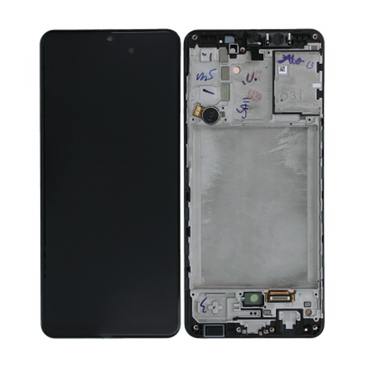 Samsung Galaxy A31 Skärm med LCD Display Original - Svart
