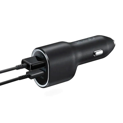 Samsung Car Charger Adaptor USB/Type C 40W Black