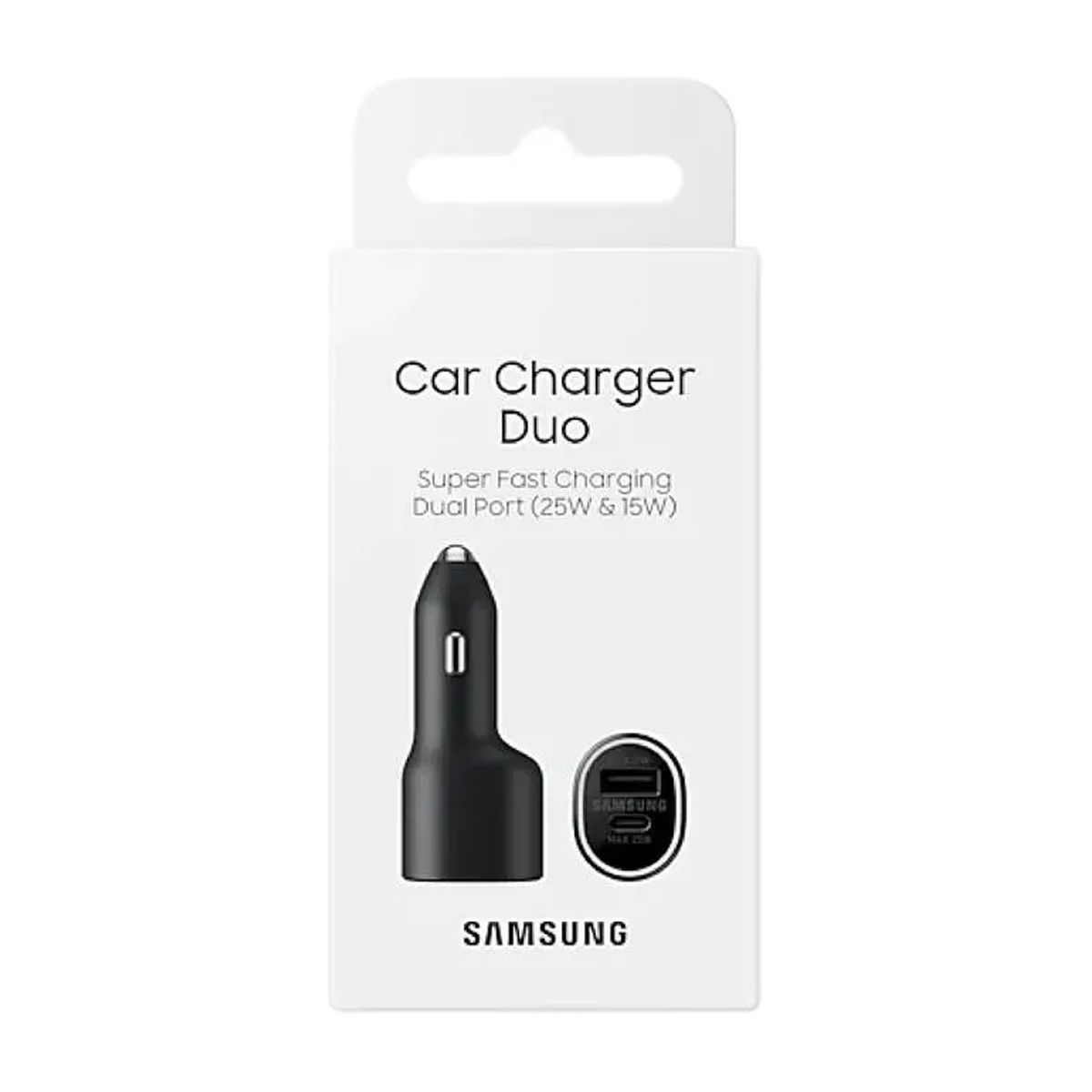 Samsung Car Charger Adaptor USB/Type C 40W Black