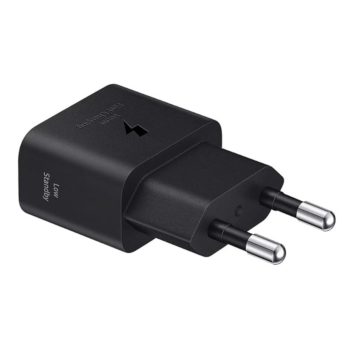 Samsung 25W USB-C GaN Strömadapter med kabel - Svart