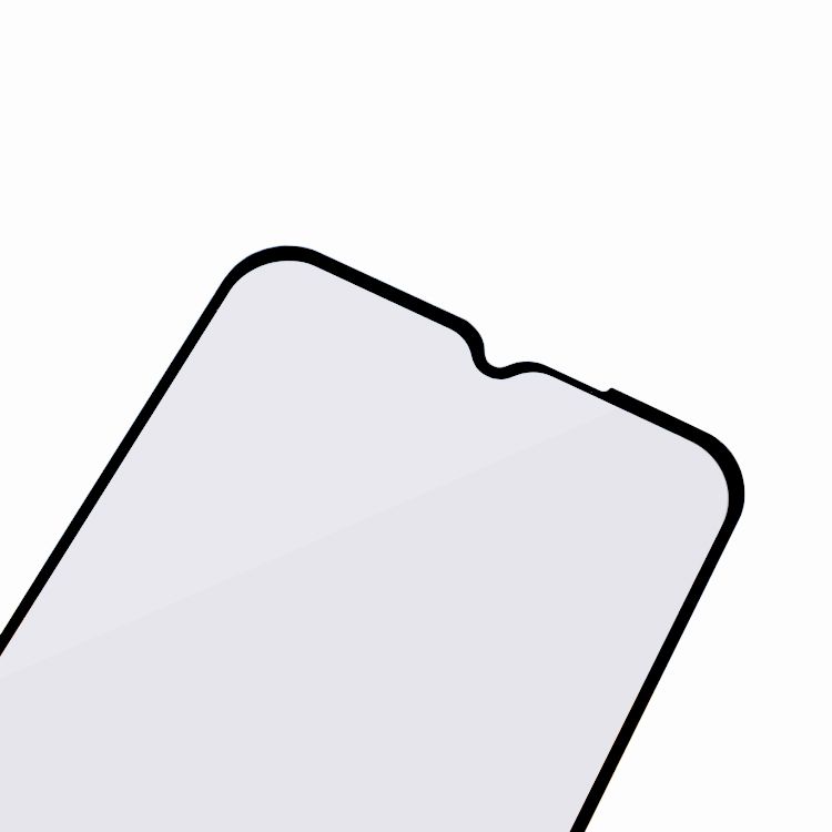 Skärmskydd Samsung Galaxy A02s - 3D Härdat Glas Svart Bulk