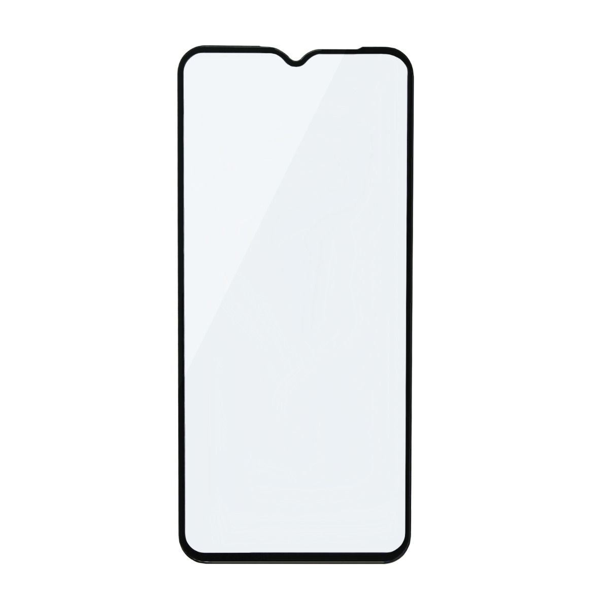 Skärmskydd Samsung Galaxy A02s - 3D Härdat Glas Svart Bulk