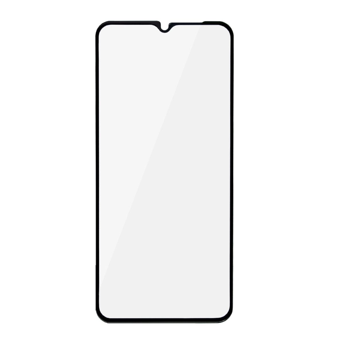 Skärmskydd Samsung A12 - 3D Härdat Glas Svart