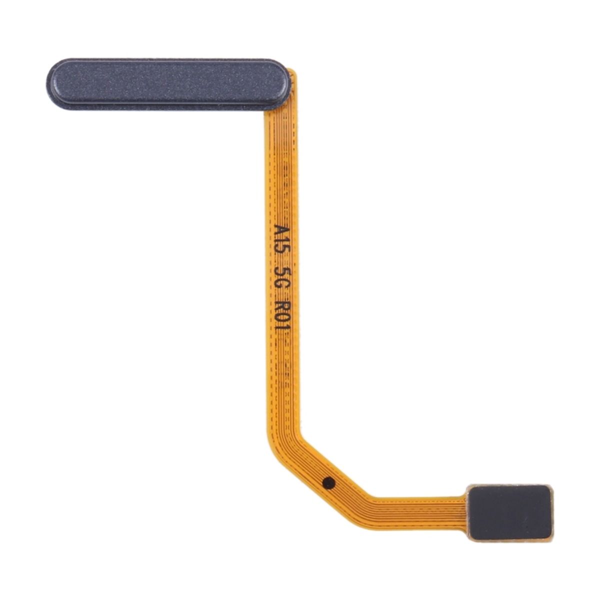 Samsung Galaxy A15 Fingeravtrycksläsare med flexkabel - Svart