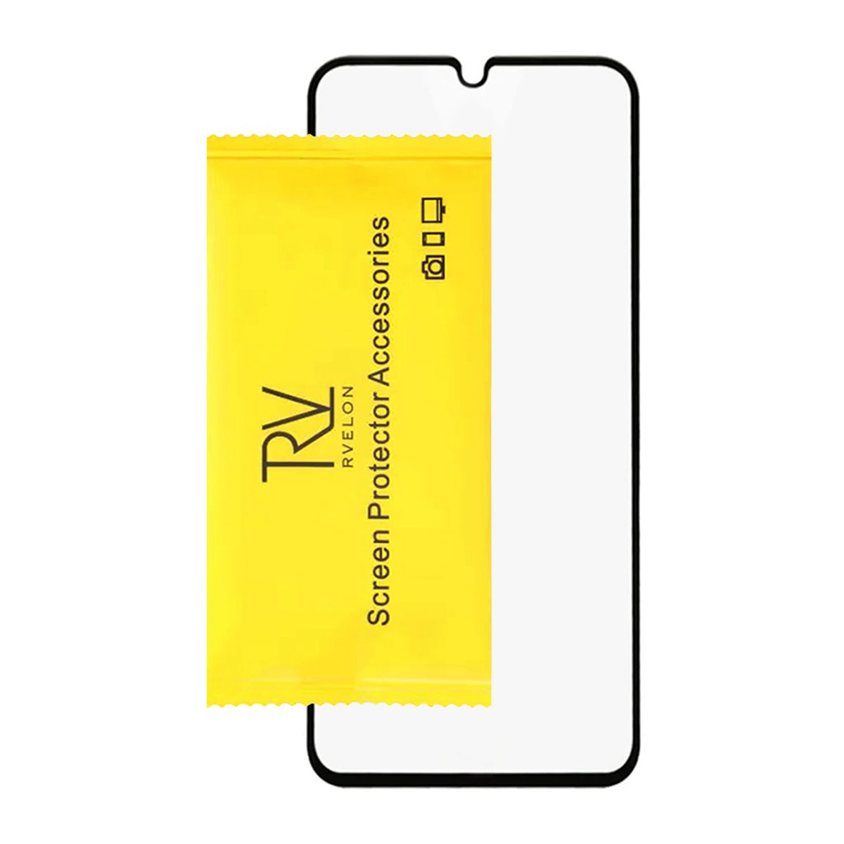 Skärmskydd Samsung Galaxy A16 med Aluminium ram Bulk