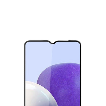 Skärmskydd Samsung Galaxy A22 5G - 3D Härdat Glas Svart