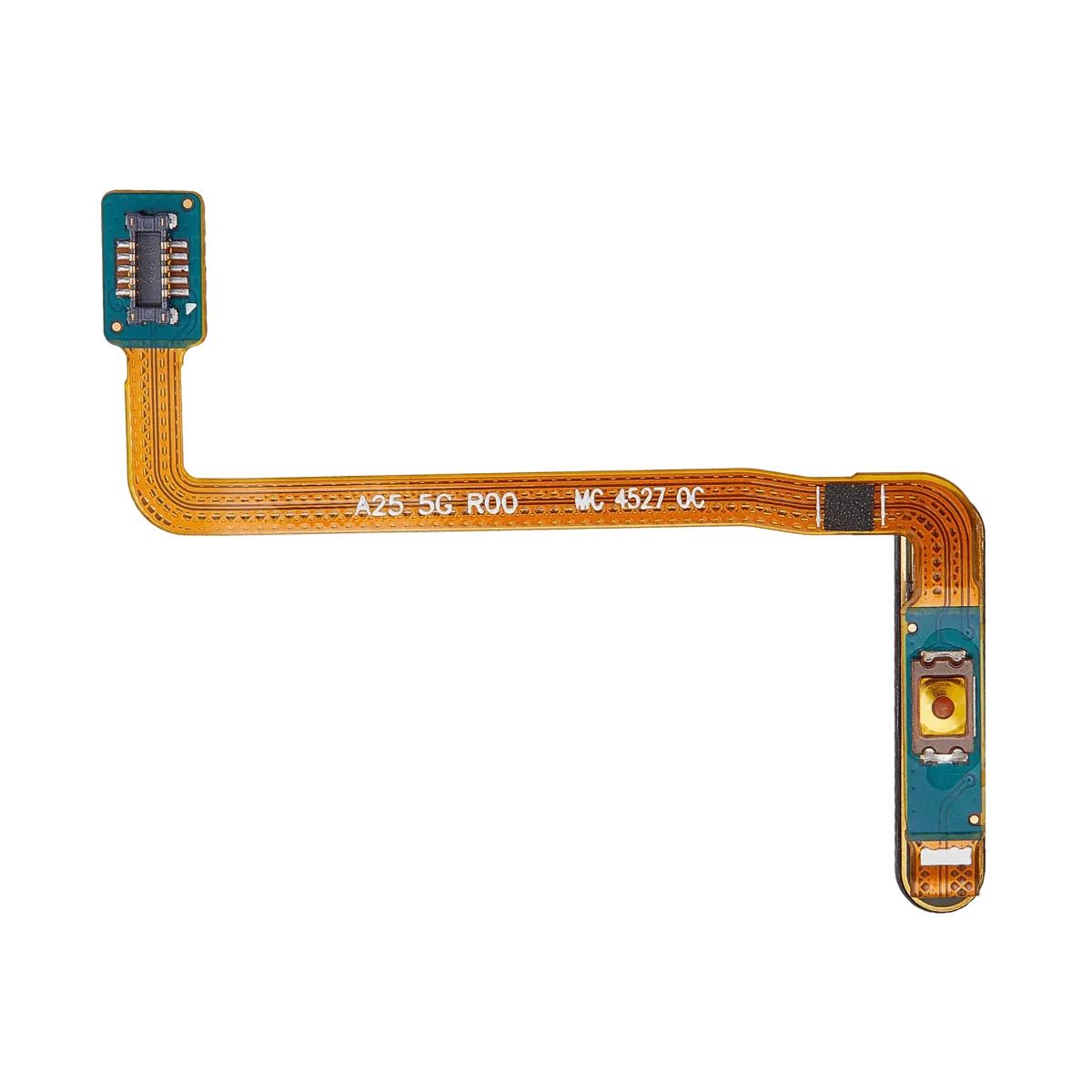 Samsung Galaxy A25 SM-A256 Strömknapp med flexkabel - Svart