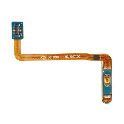 Samsung Galaxy A25 SM-A256 Strömknapp med flexkabel - Svart