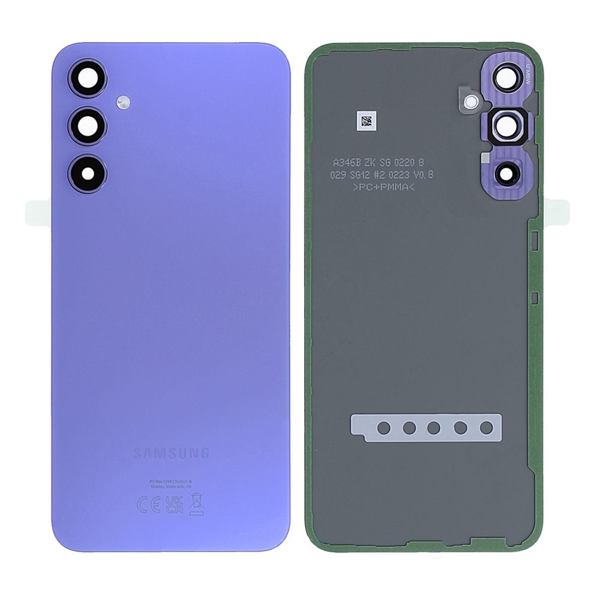 Samsung Galaxy A34 5G Back Cover Original - Purple